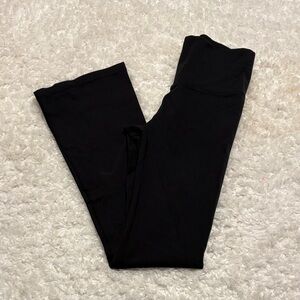 High-Waist Black Leggings - Small